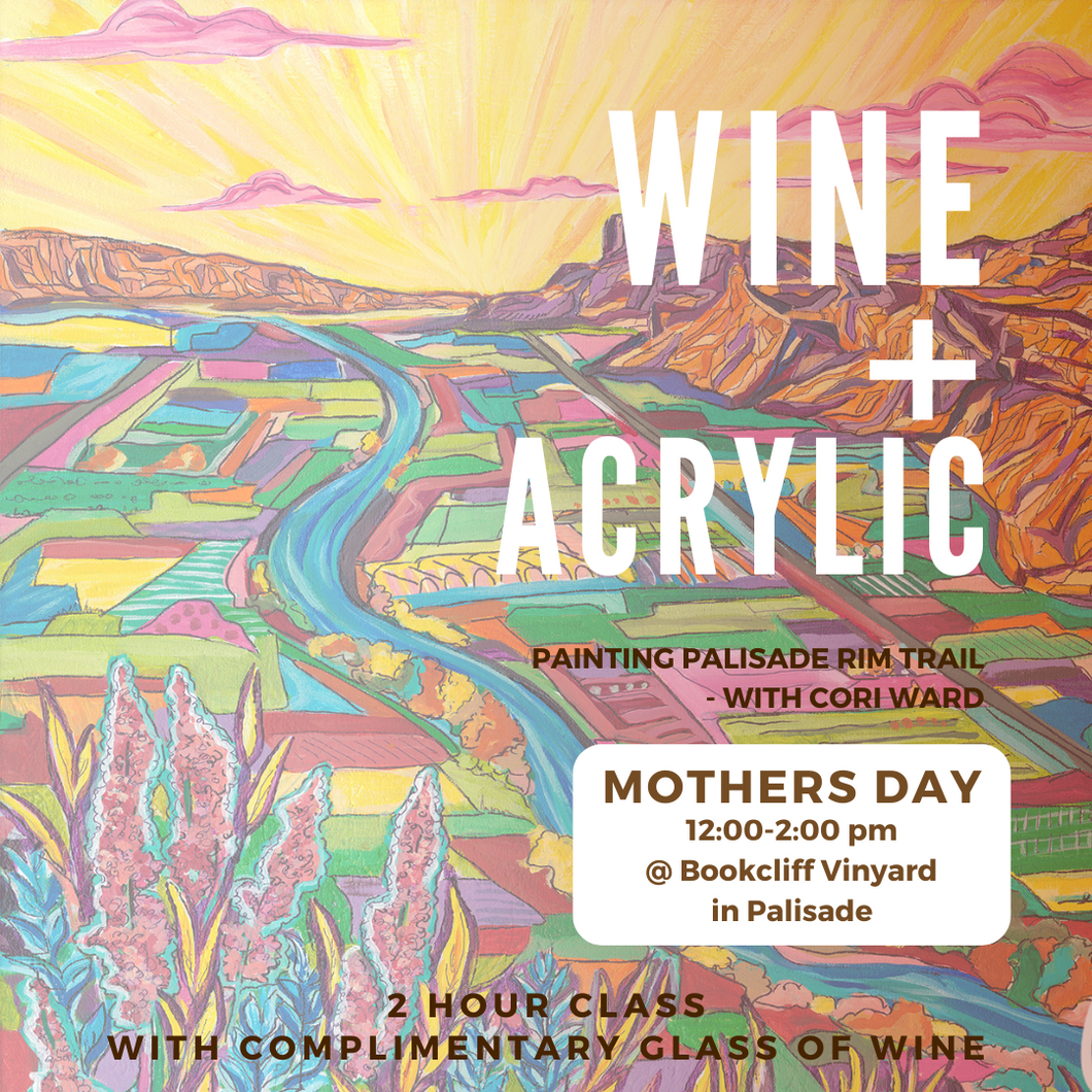 Bookcliff Vineyard, Mother's Day Paint Class - May 12th