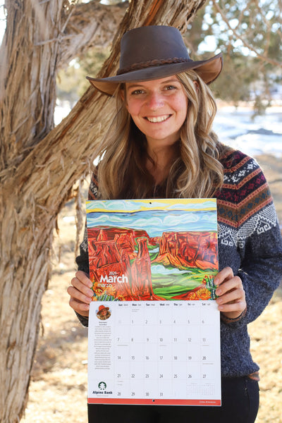 Alpine Bank 2021 Calendar - Featured Artist