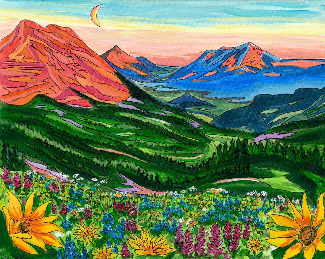 Canvas Wrap Crested Butte