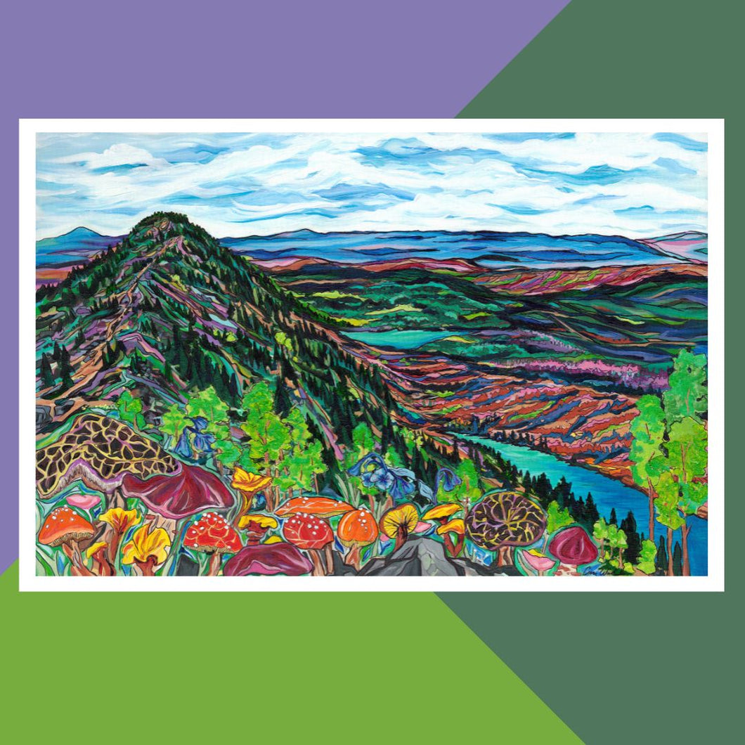 Crags Crest Print